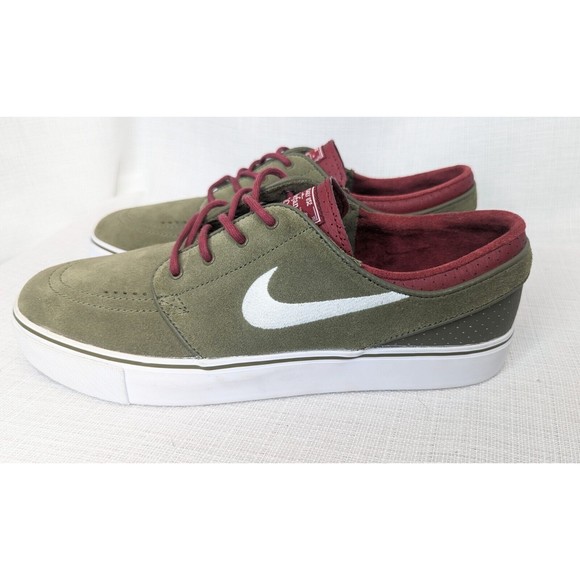Nike Zoom Stefan Janoski 333824 216 Medium Olive/White-TM red-BLK size 9 main image 9